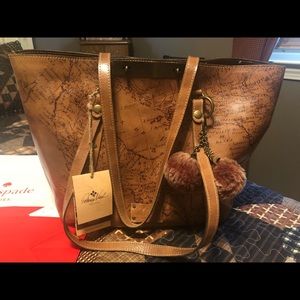Patricia Nash Large Map Tote